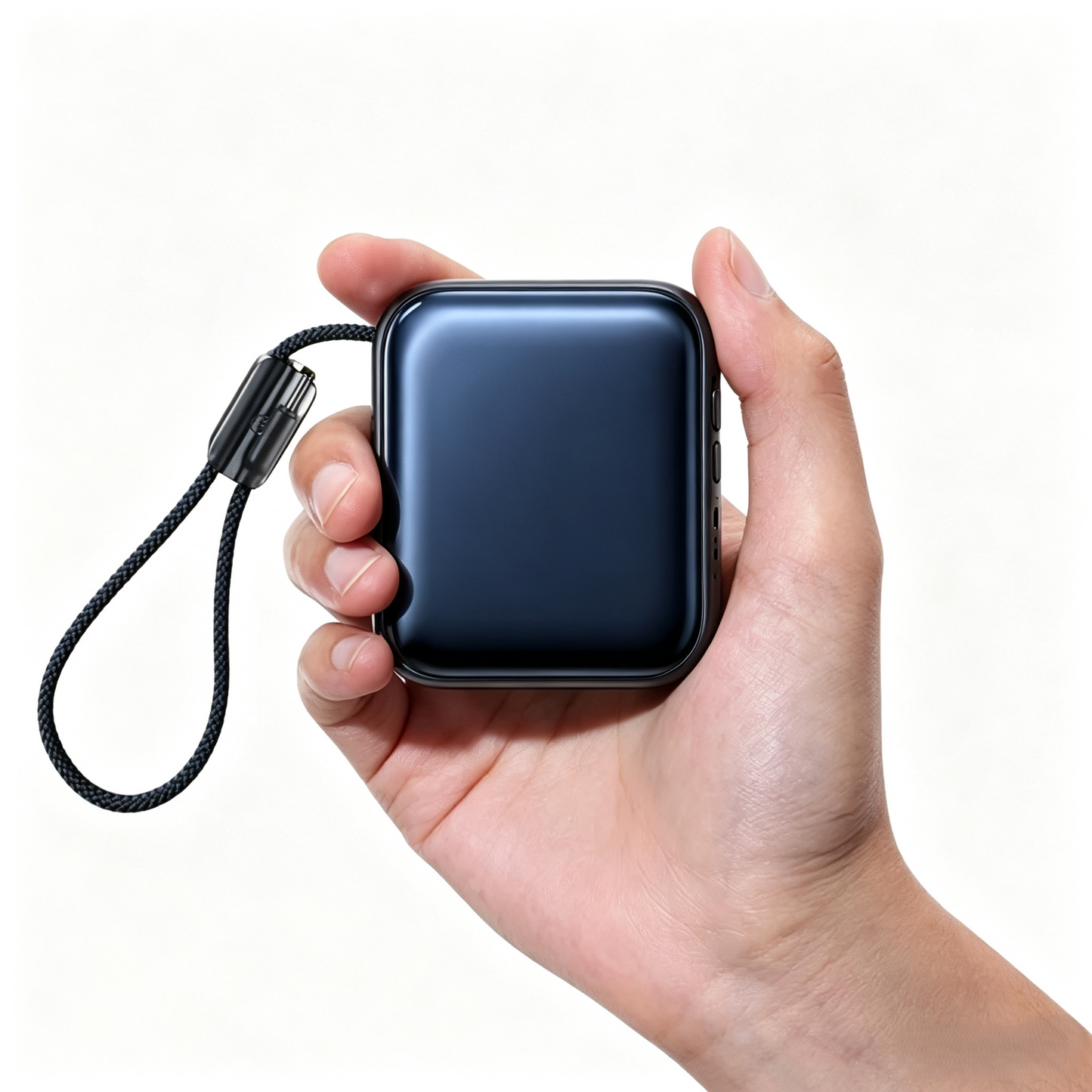 10000mAh Portable Power Bank Built‑In Cable 45W Fast Charging